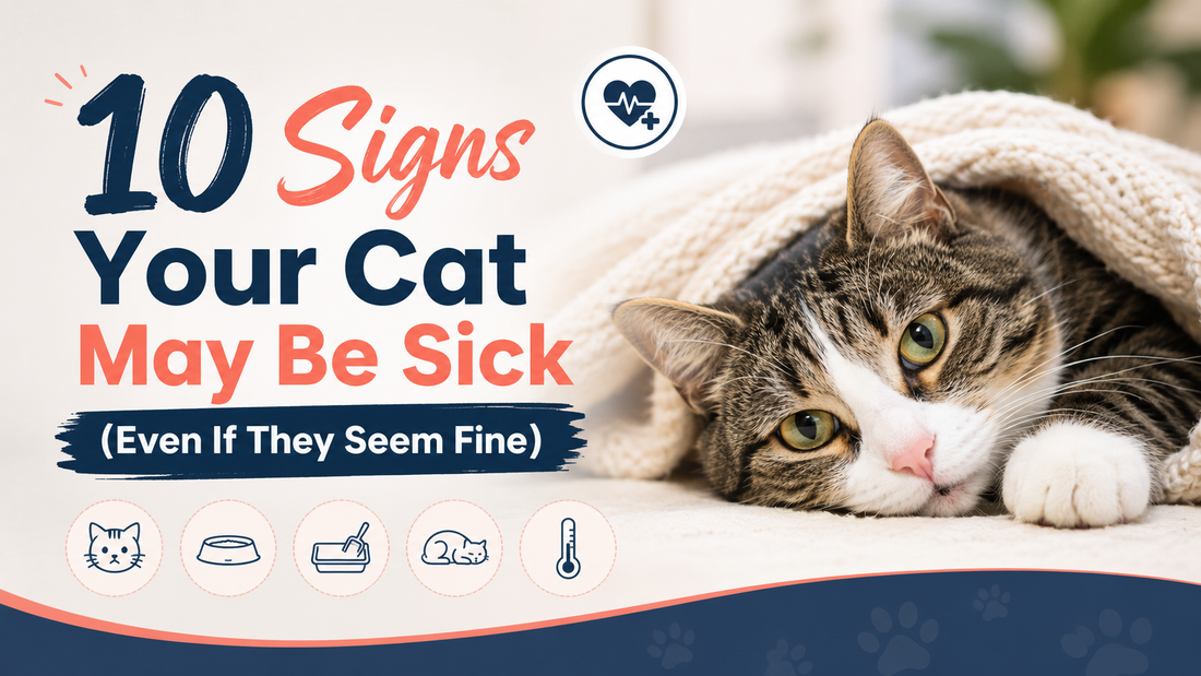 10 Signs Your Cat May Be Sick (Even If They Seem Fine)