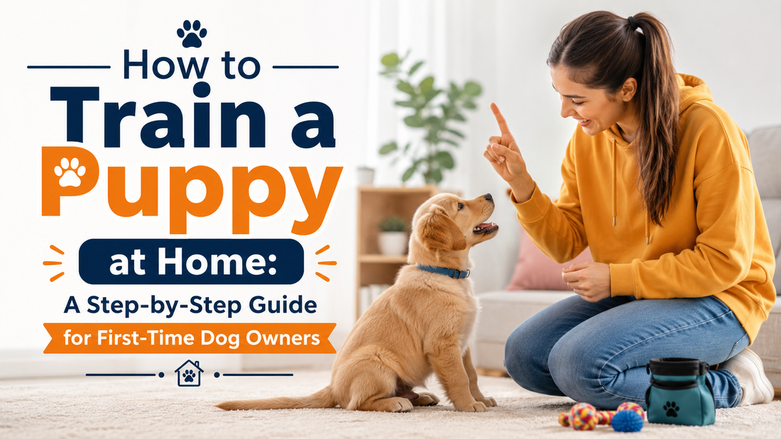 How to Train a Puppy at Home: A Step-by-Step Guide for First-Time Dog Owners