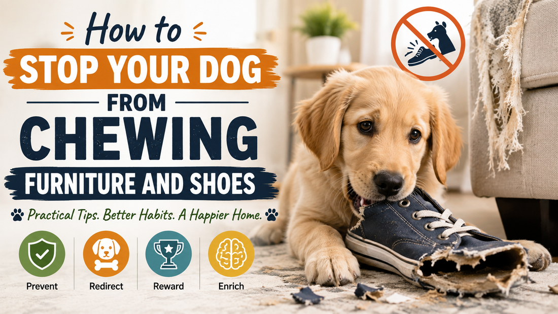 How to Stop Your Dog From Chewing Furniture and Shoes